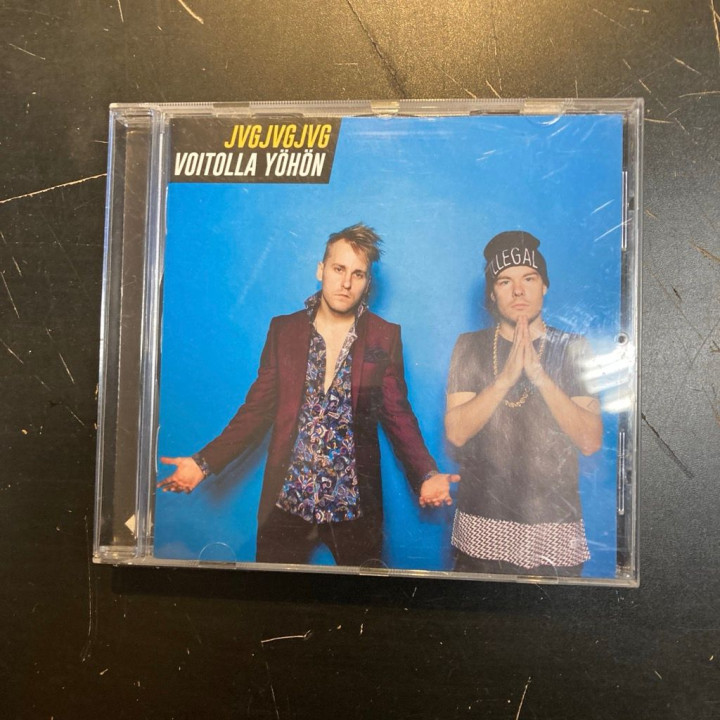 JVG - Voitolla yöhön CD (VG+/VG+) -hip hop-